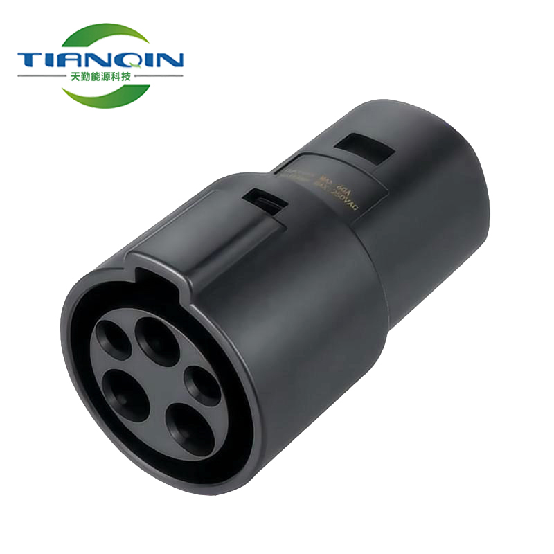 Tesla charging grab head turn American standard J1772 turn Tesla charging adapter Tesla charging gun conversion