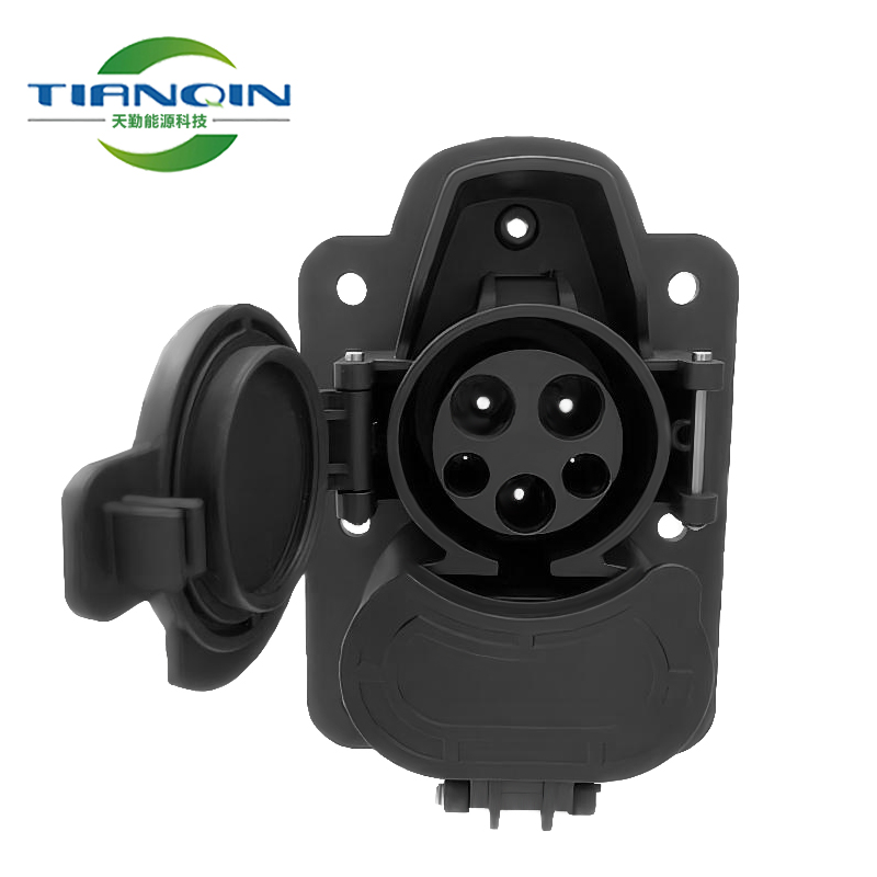 New energy electric vehicle American standard DC socket DC 1000V high power charging socket American Standard CCS 1